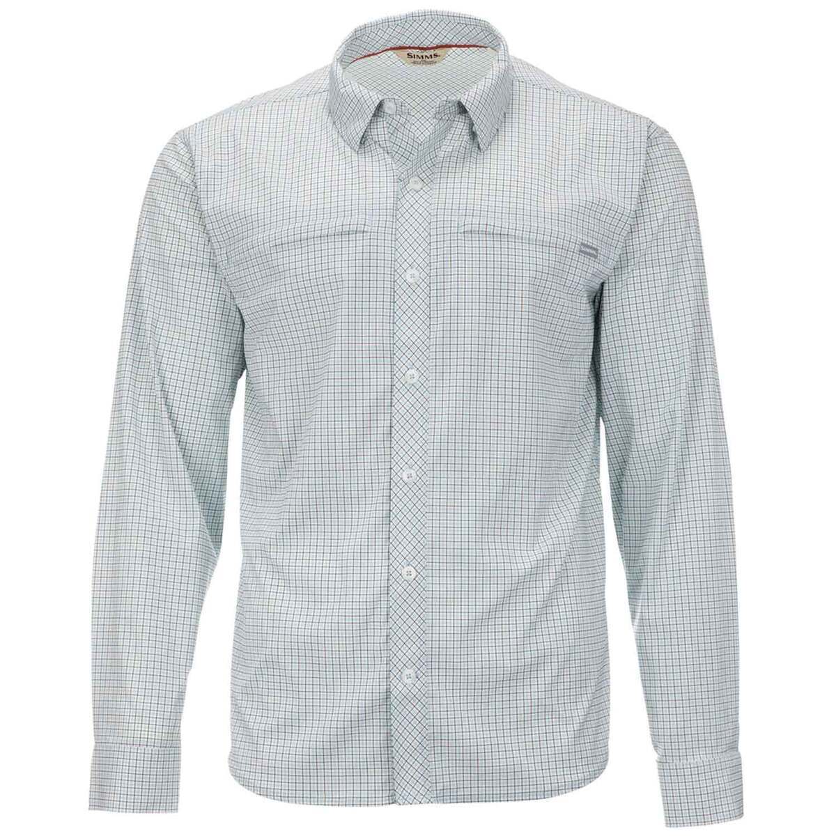 Simms Men's Stone Cold Long Sleeve Fishing Shirt Simms Men's Stone Cold Long Sleeve Fishing Shirt