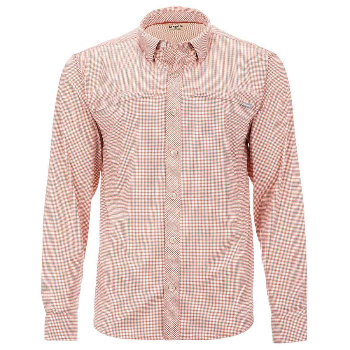 Simms Men's Stone Cold Long Sleeve Fishing Shirt Simms Men's Stone Cold Long Sleeve Fishing Shirt
