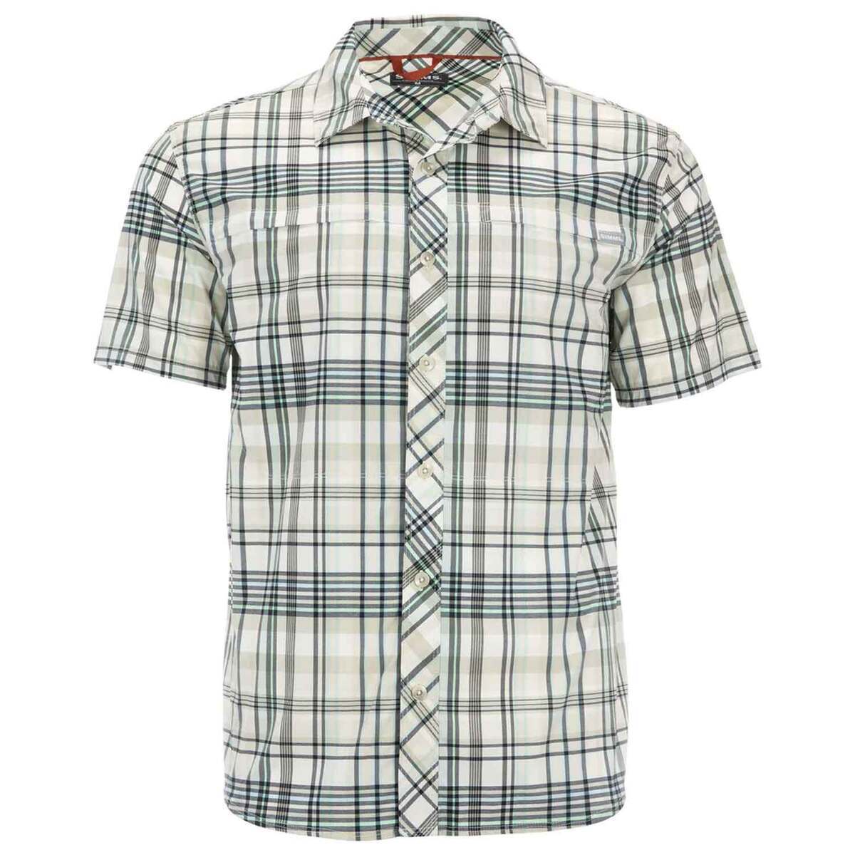Simms Men's Stone Cold Short Sleeve Fishing Shirt Simms Men's Stone Cold Short Sleeve Fishing Shirt