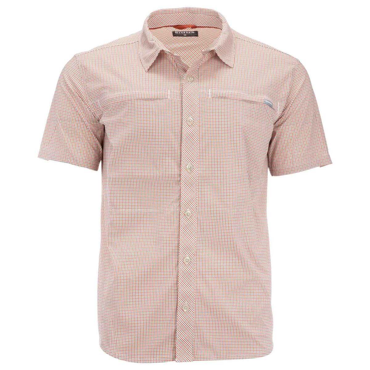 Simms Men's Stone Cold Short Sleeve Fishing Shirt Simms Men's Stone Cold Short Sleeve Fishing Shirt