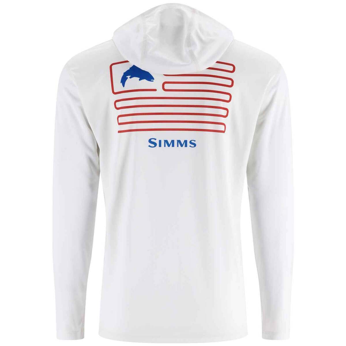 Simms Men's Tech Hooded Long Sleeve Fishing Shirt Simms Men's Tech Hooded Long Sleeve Fishing Shirt