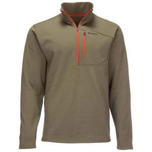 Simms Men's Thermal Quarter Zip Base Layer Shirt