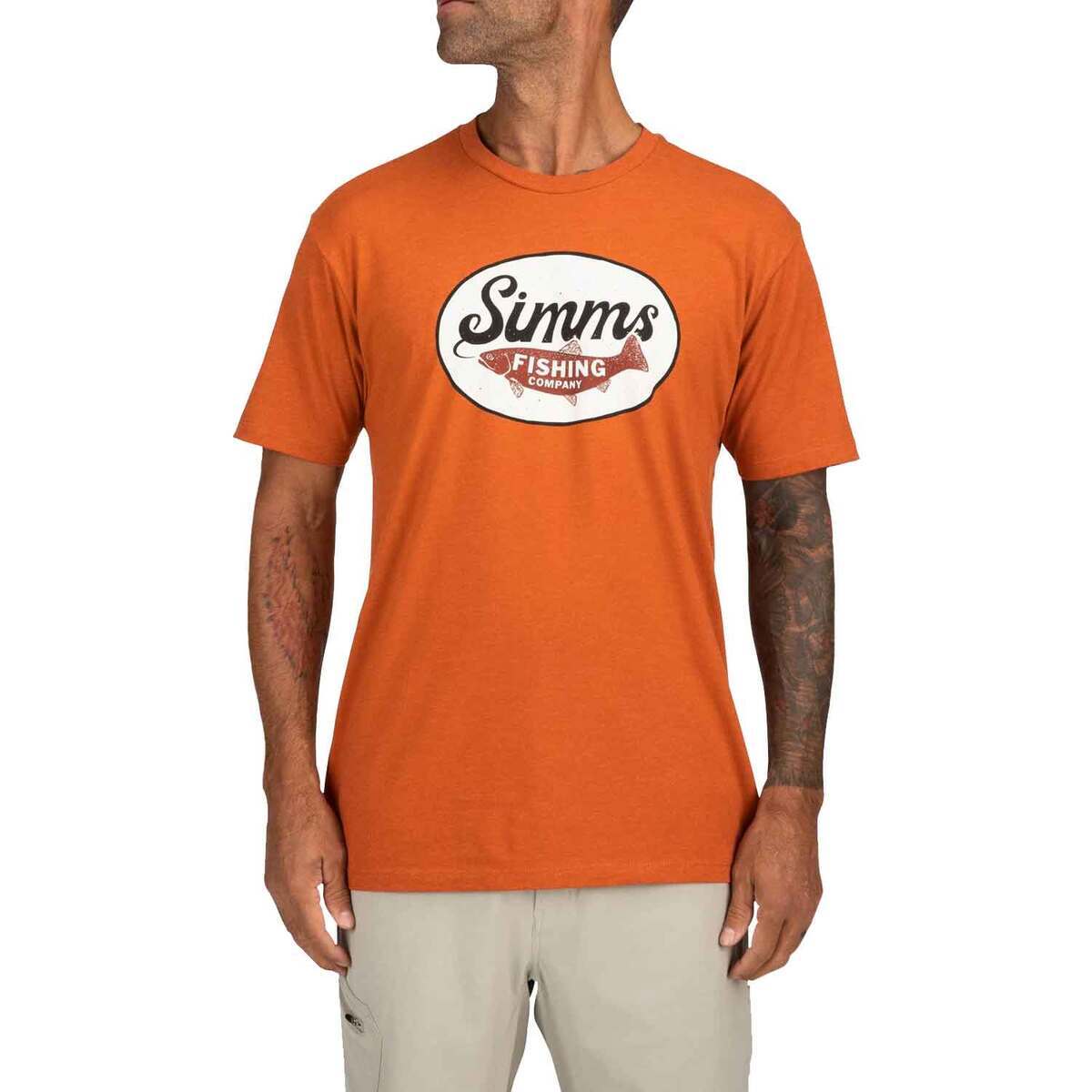 Simms Men's Trout Wander Short Sleeve Casual Shirt Simms Men's Trout Wander Short Sleeve Casual Shirt