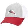 Simms Men's USA Catch Trucker Hat - Heather Gray - Heather Gray One Size Fits Most