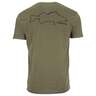 Simms Men's Walleye Outline Short Sleeve Casual Shirt