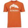 Simms Men's Wood Trout Fill Short Sleeve Casual Shirt