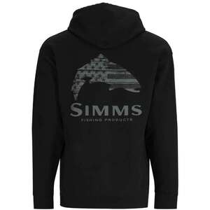 Simms Men's Wooden Flag Trout Casual Hoodie