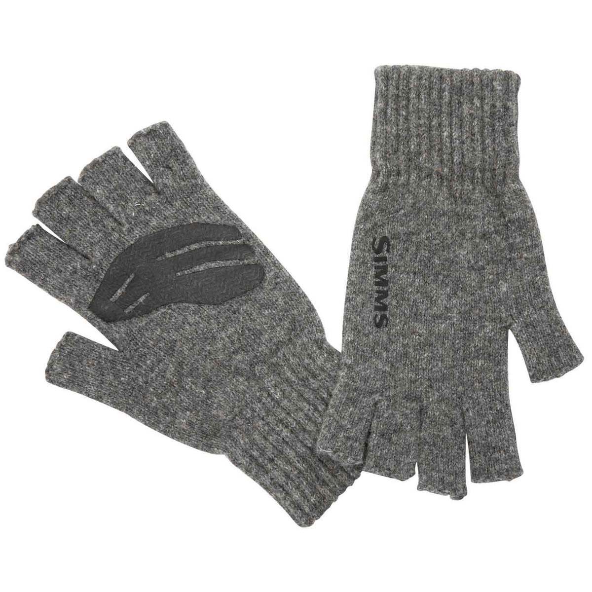 Simms Men's Wool Fishing Fingerless Mitts Simms Men's Wool Fishing Fingerless Mitts