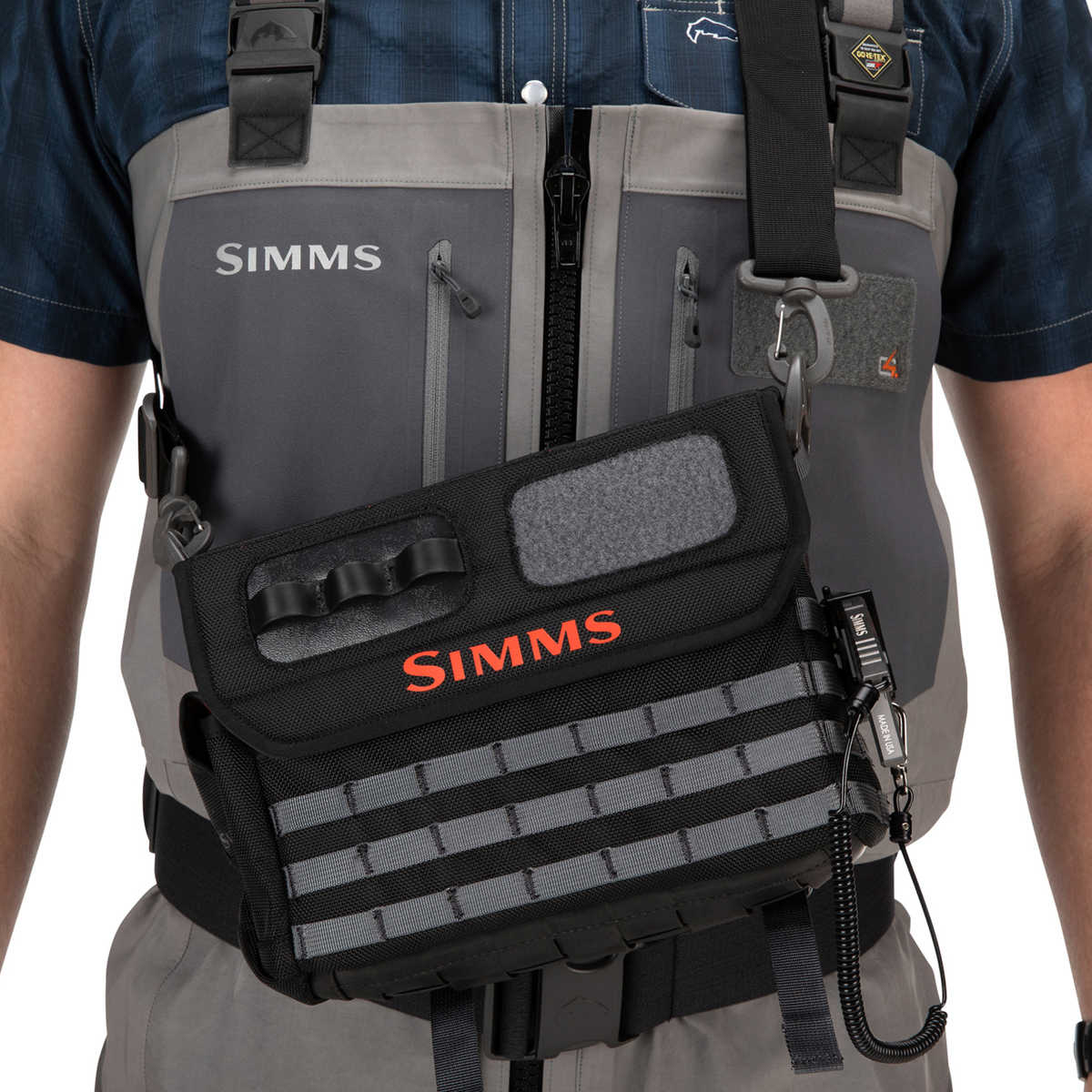 Simms Open Water Tactical Waist Pack - Black 3.5L Simms Open Water Tactical Waist Pack - Black 3.5L