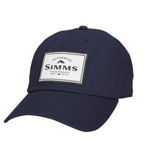 Simms Single Haul Logo Cap - Admiral Sterling - One Size Fits Most