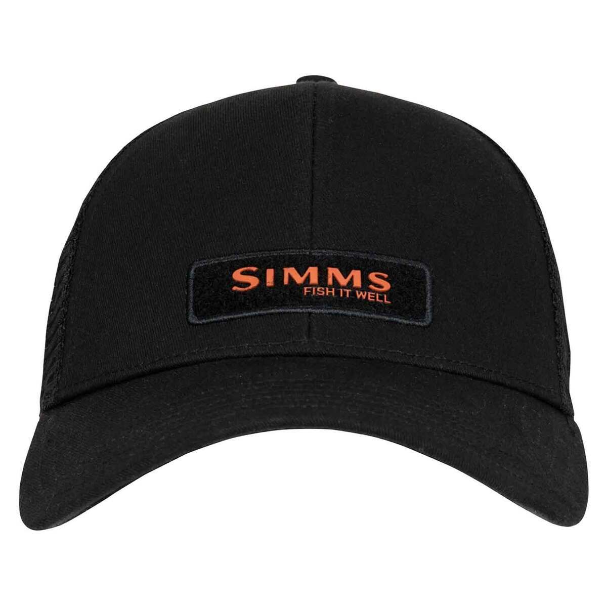 Simms Small Fit Fish It Well Forever Trucker Hat - Black - One Size Fits Most - Black One Size Fits Most Simms Small Fit Fish It Well Forever Trucker Hat - Black - One Size Fits Most - Black One Size Fits Most