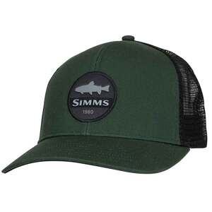 Simms Trout Patch Trucker Hat - Foliage - One Size Fits Most