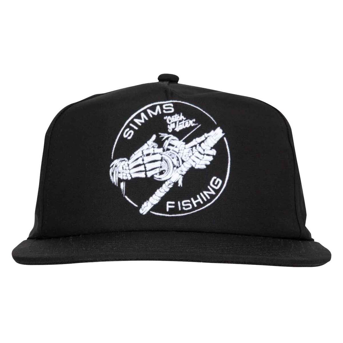 Simms Unstructured Flat Brim Adjustable Hat Simms Unstructured Flat Brim Adjustable Hat