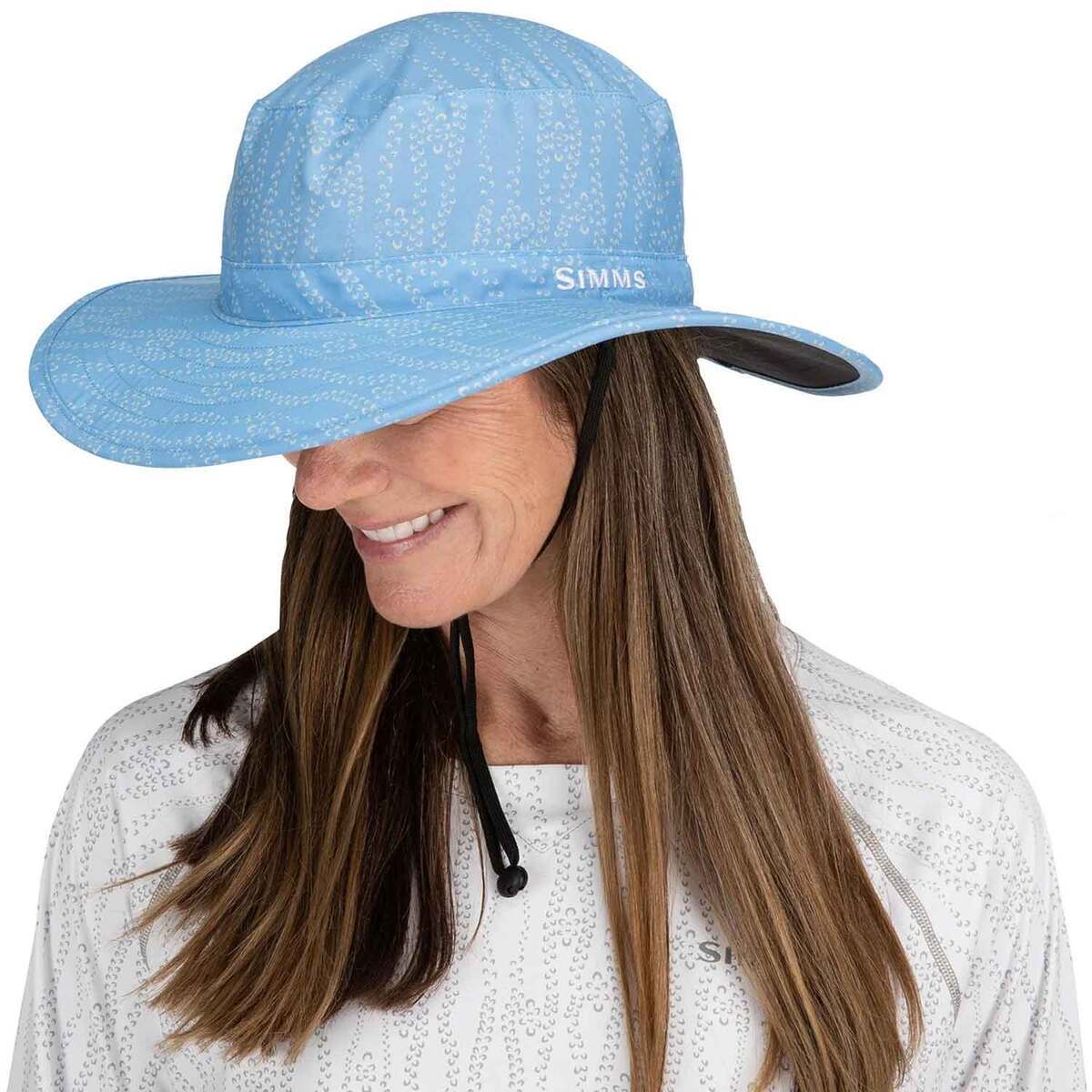 Simms Woman's Superlight Solar Sun Hat - Lily Pad Cornflower - Lily Pad Cornflower One Size Fits Most Simms Woman's Superlight Solar Sun Hat - Lily Pad Cornflower - Lily Pad Cornflower One Size Fits Most