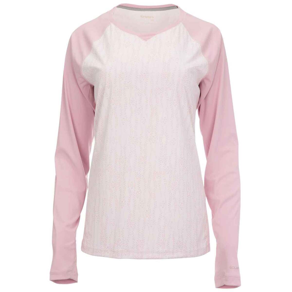 Simms Women's SolarFlex Crewneck Long Sleeve Fishing Shirt Simms Women's SolarFlex Crewneck Long Sleeve Fishing Shirt
