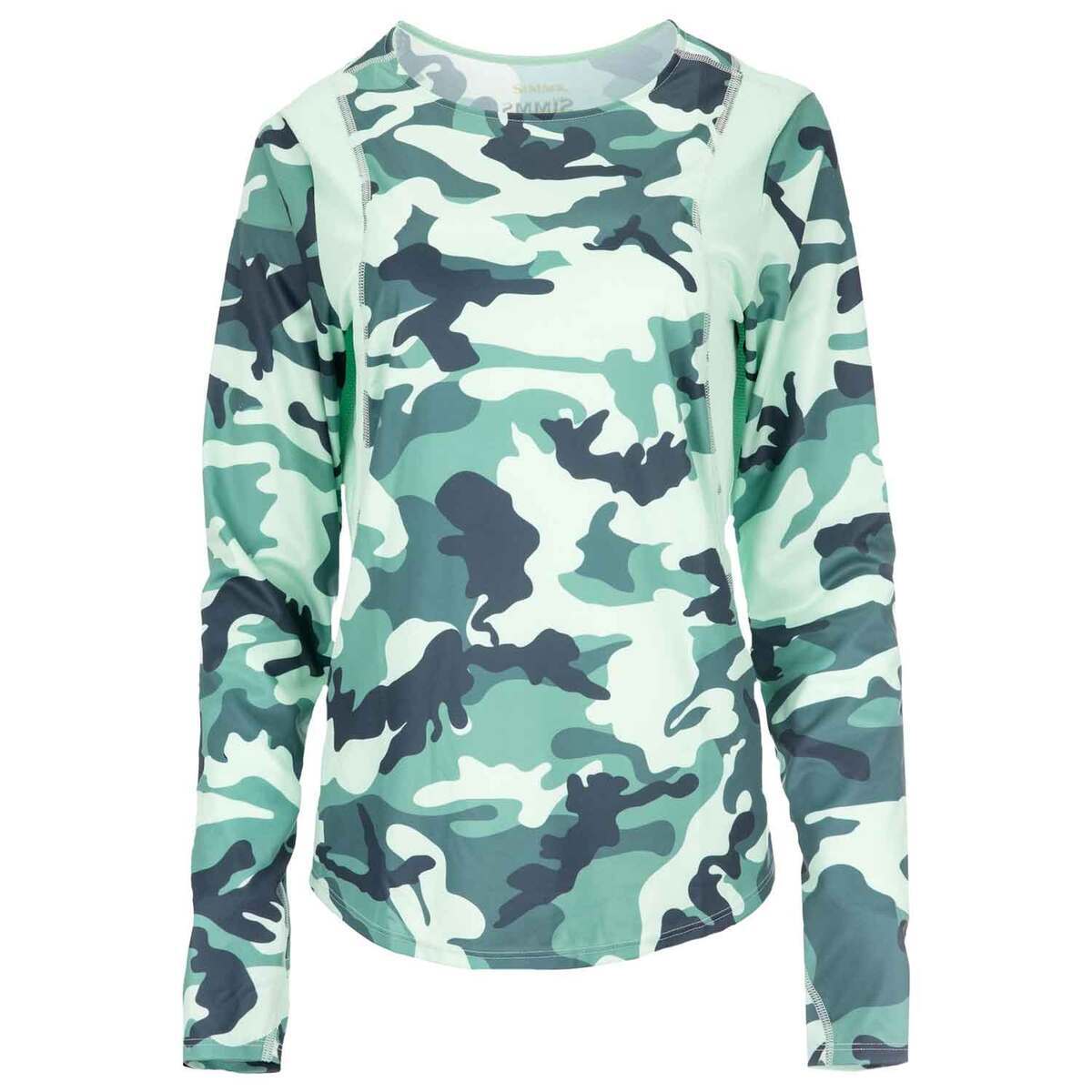 Simms Women's SolarVent Crew Long Sleeve Fishing Shirt Simms Women's SolarVent Crew Long Sleeve Fishing Shirt