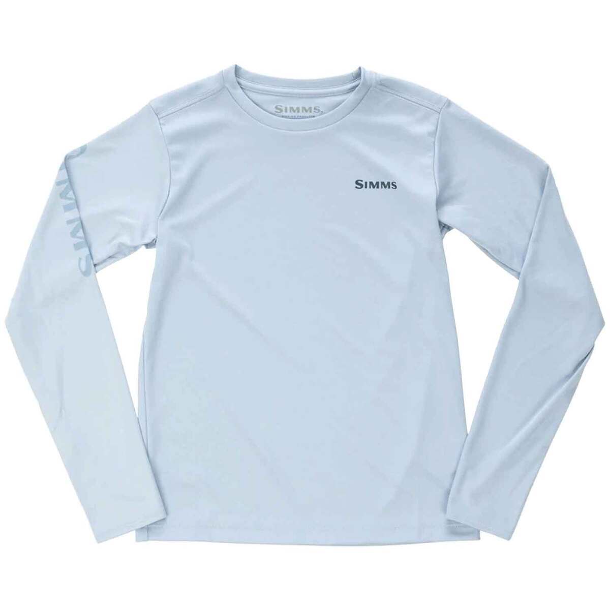 Simms Youth Solar Tech Crewneck Long Sleeve Fishing Shirt Simms Youth Solar Tech Crewneck Long Sleeve Fishing Shirt