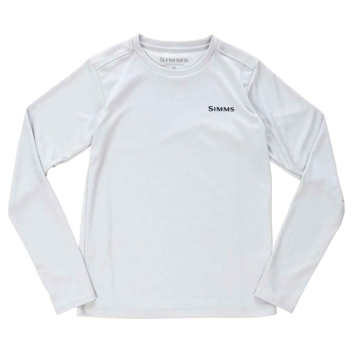 Simms Youth Solar Tech Crewneck Long Sleeve Fishing Shirt Simms Youth Solar Tech Crewneck Long Sleeve Fishing Shirt