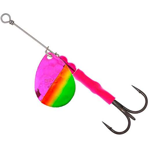 Simon 3.5 Colorado Blade Inline Spinner - Blue Bandito/Hex Copper Blade 3.5