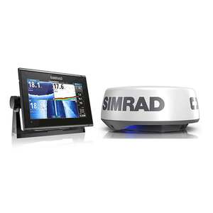 Simrad GO9 XSE Fish Finder - 83/200 HDI Transducer | Sportsman's Warehouse