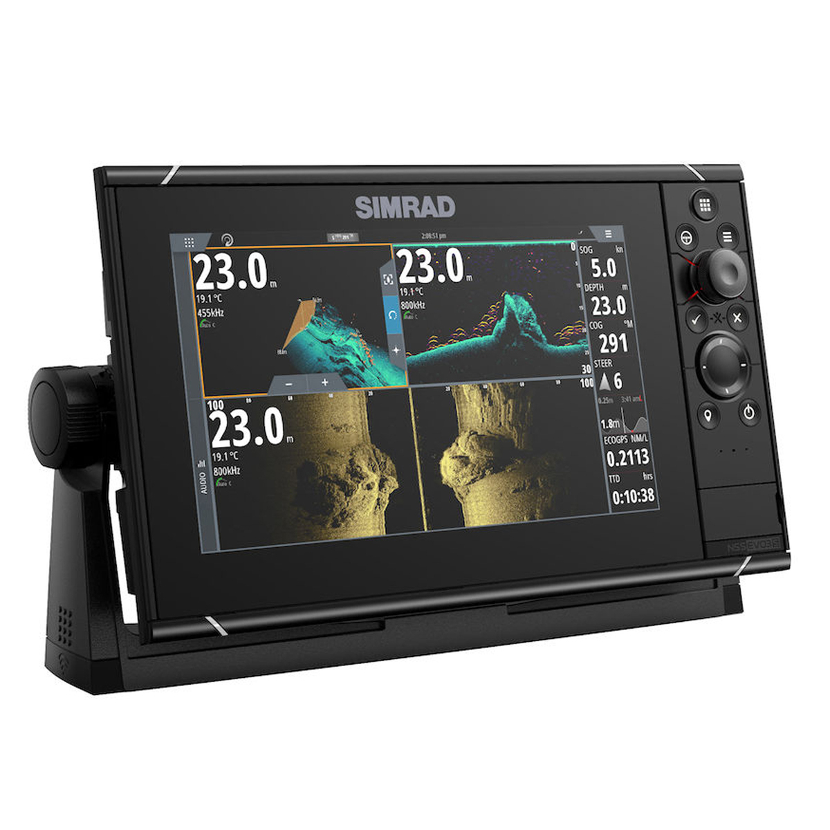 Simrad NSSevo3S w/ C-MAP US Enhanced Charts Fish Finder Simrad NSSevo3S w/ C-MAP US Enhanced Charts Fish Finder