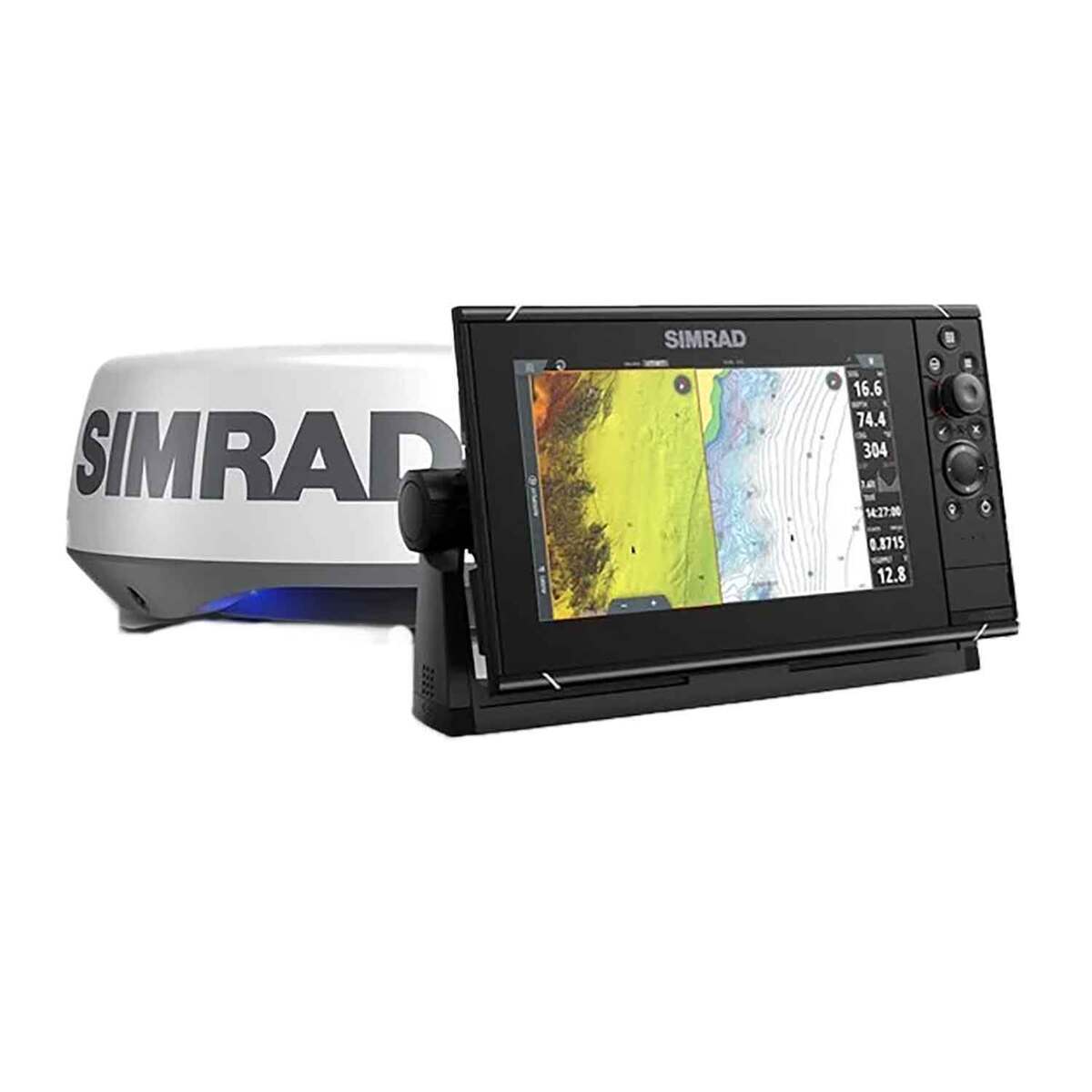 Simrad NSS9 evo3S With CMap US Enhanced Charts & HALO20+ Radar Fish