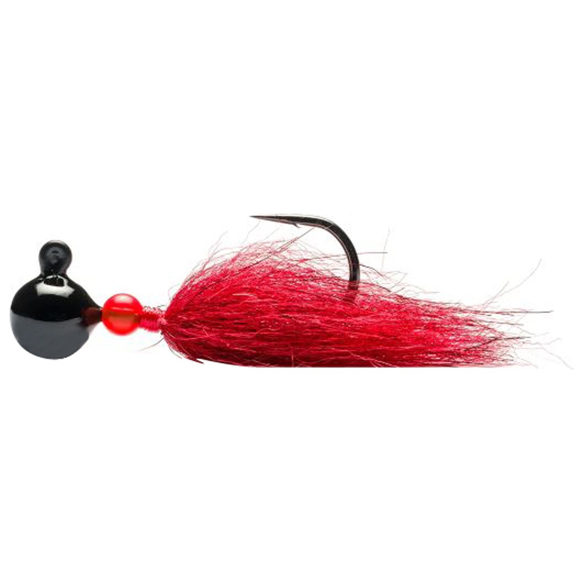 50-Pack 1/8 Oz Steelhead Salmon Fishing Jigs - #4 Mustad 32833 Black Nickel Hooks, Freshwater