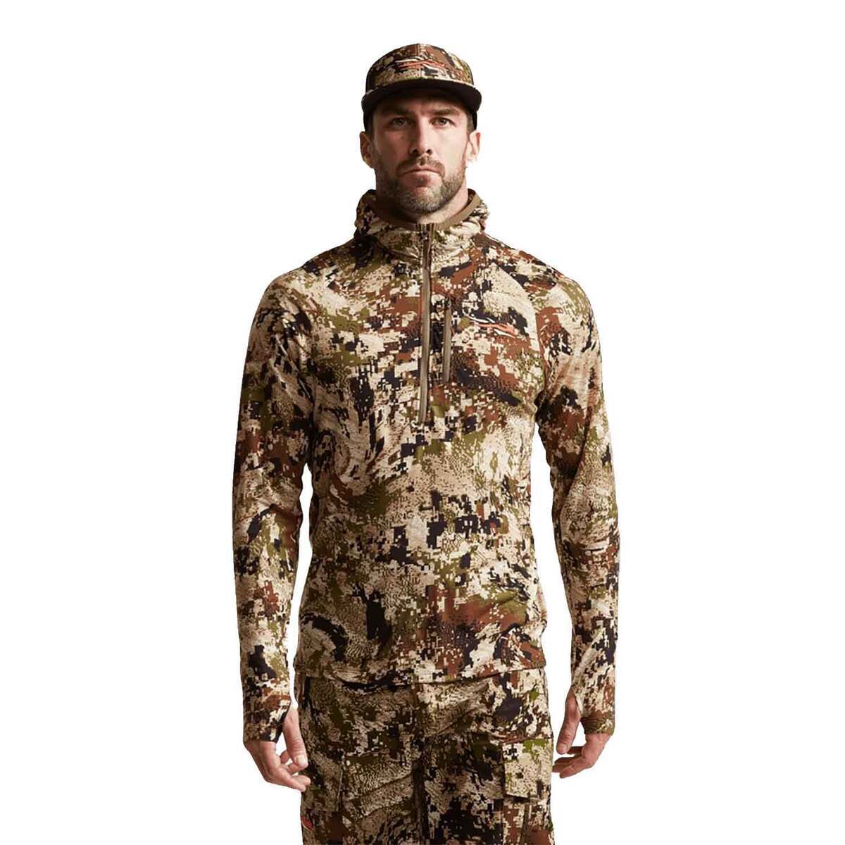 Sweat de chasse à capuche Core Merino 120 optifade subalpine SITKA - Pulls et sweat de Chasse (14106894 Sweat de chasse à capuche Core Merino 120 optifade subalpine SITKA - Pulls et sweat de Chasse (14106894