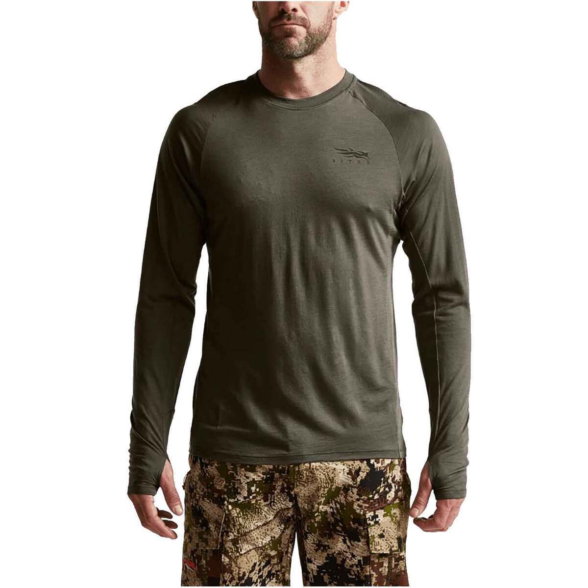 Sitka Core Merino 120 Long Sleeve Crew - Pyrite Sitka Core Merino 120 Long Sleeve Crew - Pyrite
