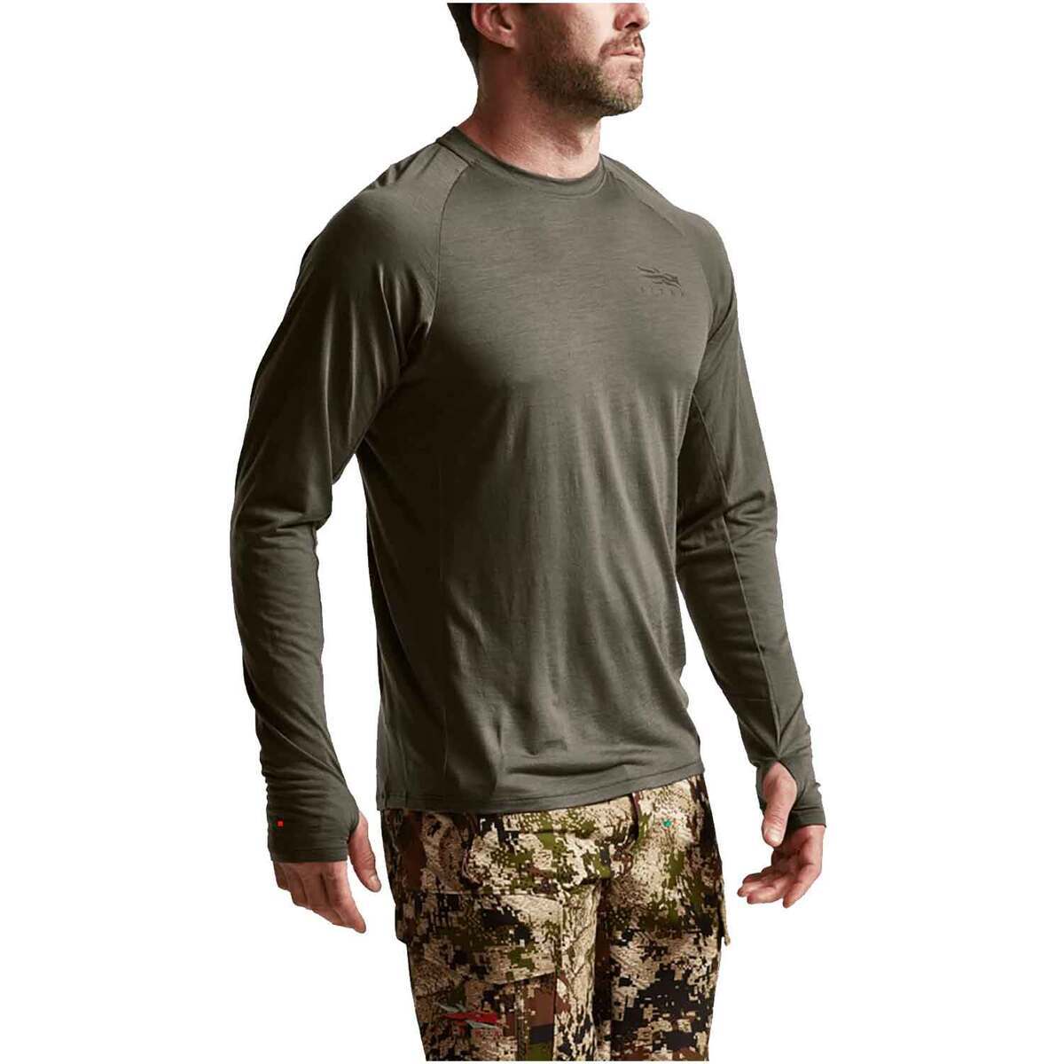 Sitka Core Merino 120 Long Sleeve Crew - Pyrite Sitka Core Merino 120 Long Sleeve Crew - Pyrite