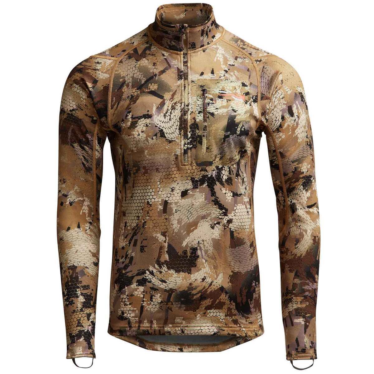 Sitka Core Midweight Zip-T - Waterfowl Marsh Sitka Core Midweight Zip-T - Waterfowl Marsh