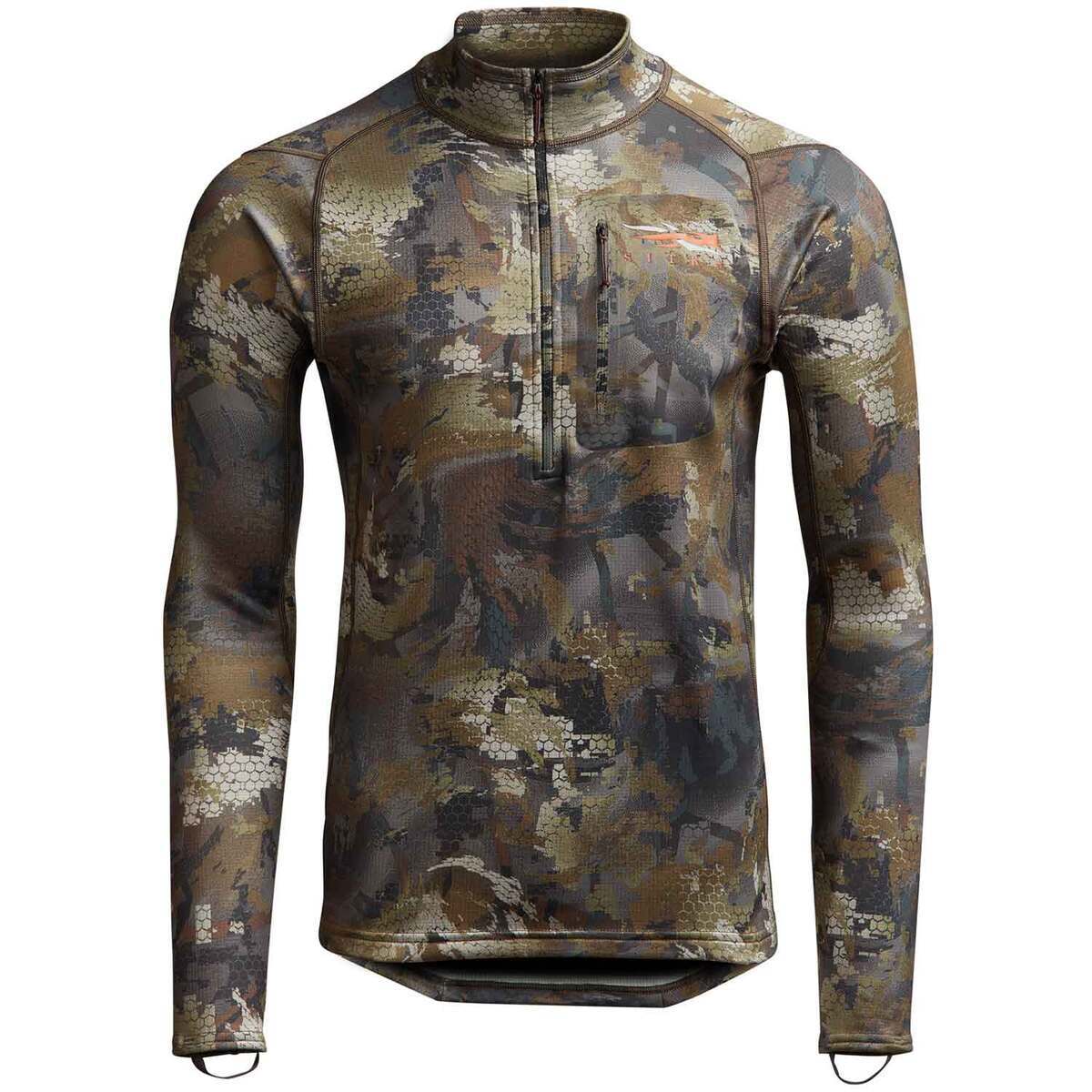 Sitka Core Midweight Zip-T - Waterfowl Timber Sitka Core Midweight Zip-T - Waterfowl Timber