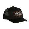 Sitka Hex Mid Pro Trucker Hat - Black - Black One Size Fits Most