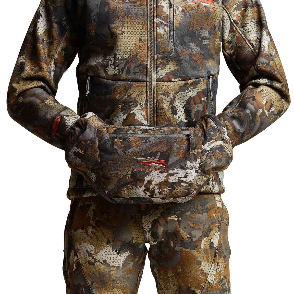 Sitka Hudson WS Hand Muff -Waterfowl Timber - Timber One Size Fits Most Sitka Hudson WS Hand Muff -Waterfowl Timber - Timber One Size Fits Most