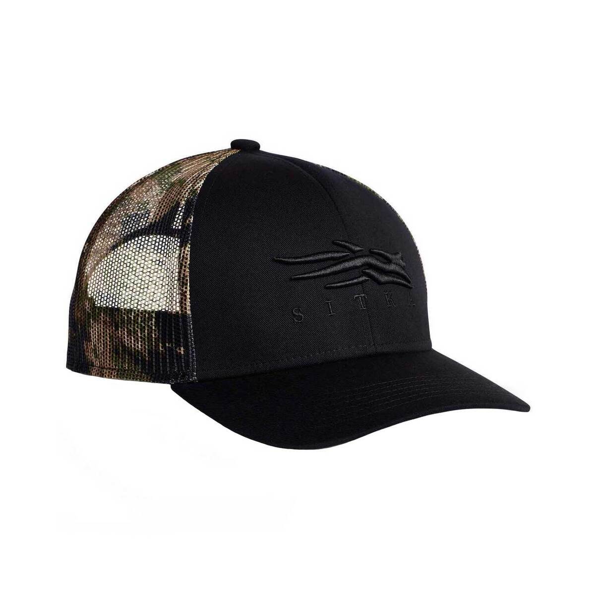 Sitka Icon Subalpine Mid Pro Trucker Hat - Black - Black One Size Fits Most Sitka Icon Subalpine Mid Pro Trucker Hat - Black - Black One Size Fits Most