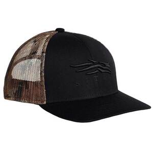 Sitka Icon Waterfowl Marsh Mid Pro Trucker Hat - Black