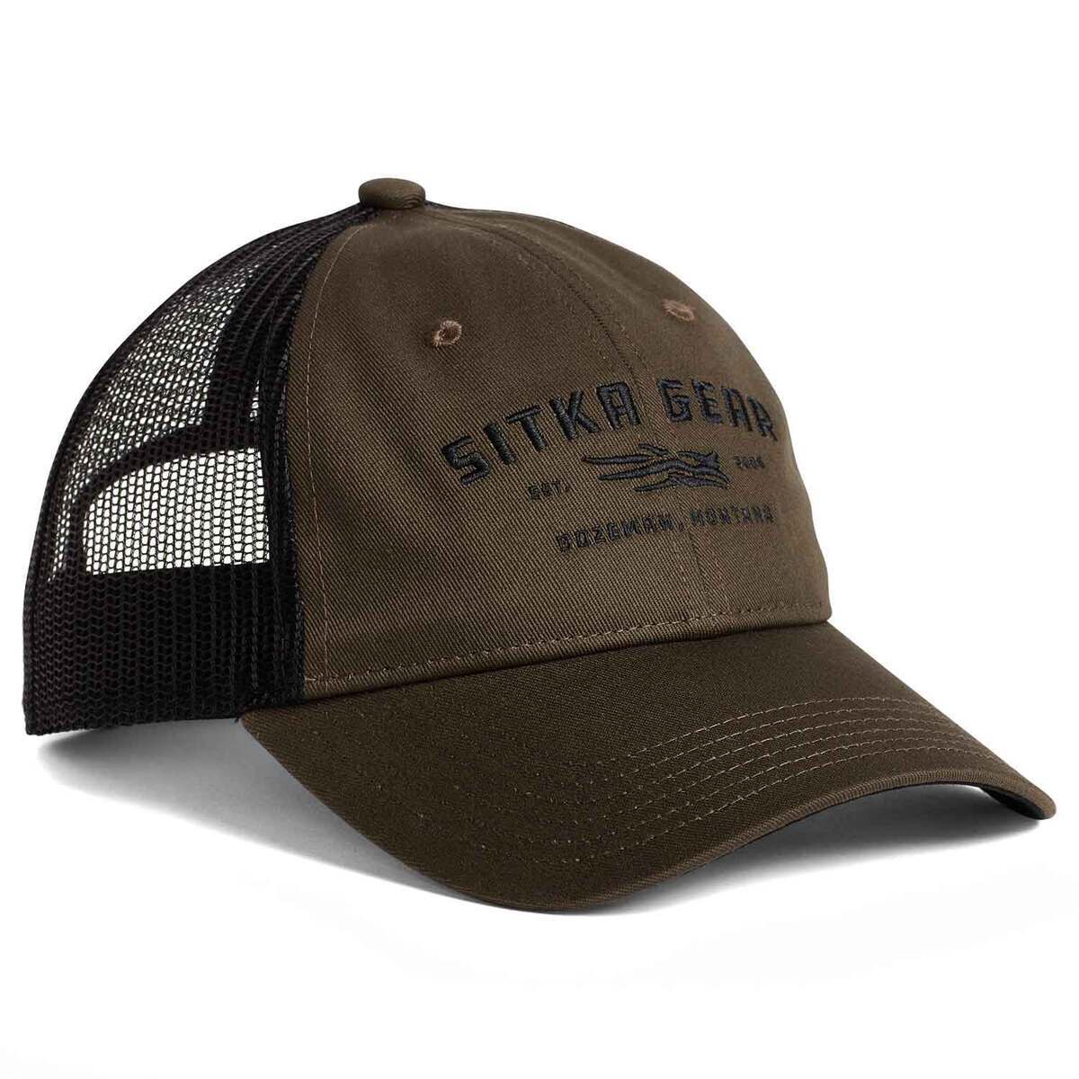 Sitka Wordmark Low Pro Trucker - Bark - One Size Fits Most - Bark One Size Fits Most Sitka Wordmark Low Pro Trucker - Bark - One Size Fits Most - Bark One Size Fits Most