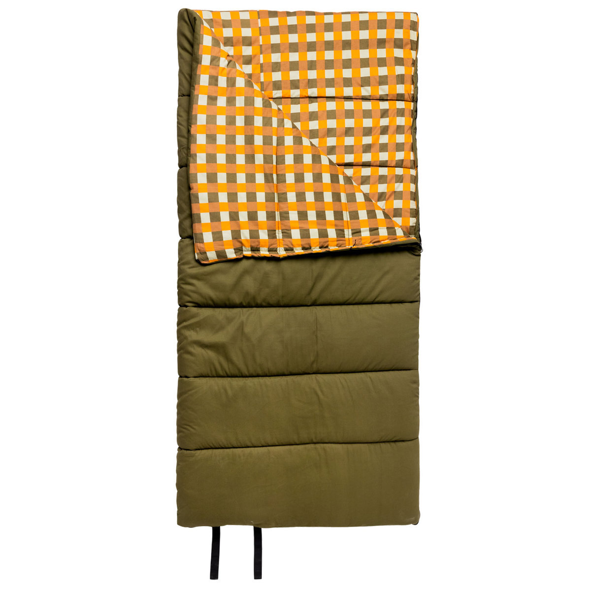 Slumberjack South Fork 15/25 Degree Regular Rectangular Sleeping Bag - Green - Green Regular Slumberjack South Fork 15/25 Degree Regular Rectangular Sleeping Bag - Green - Green Regular
