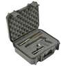 SKB iSeries 13.5in Custom Handgun Case - Gray