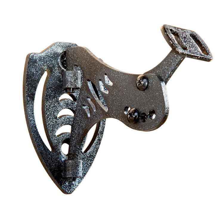 Skull Hooker Bone Bracket - Black Skull Hooker Bone Bracket - Black