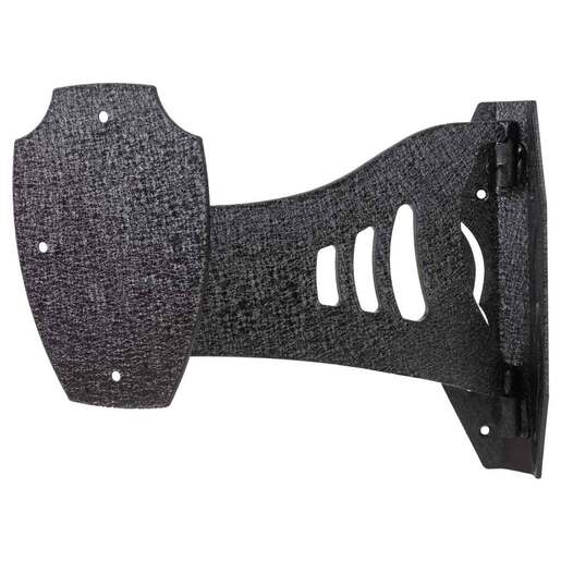 Skull Hooker Corner Shoulder Mount - Black