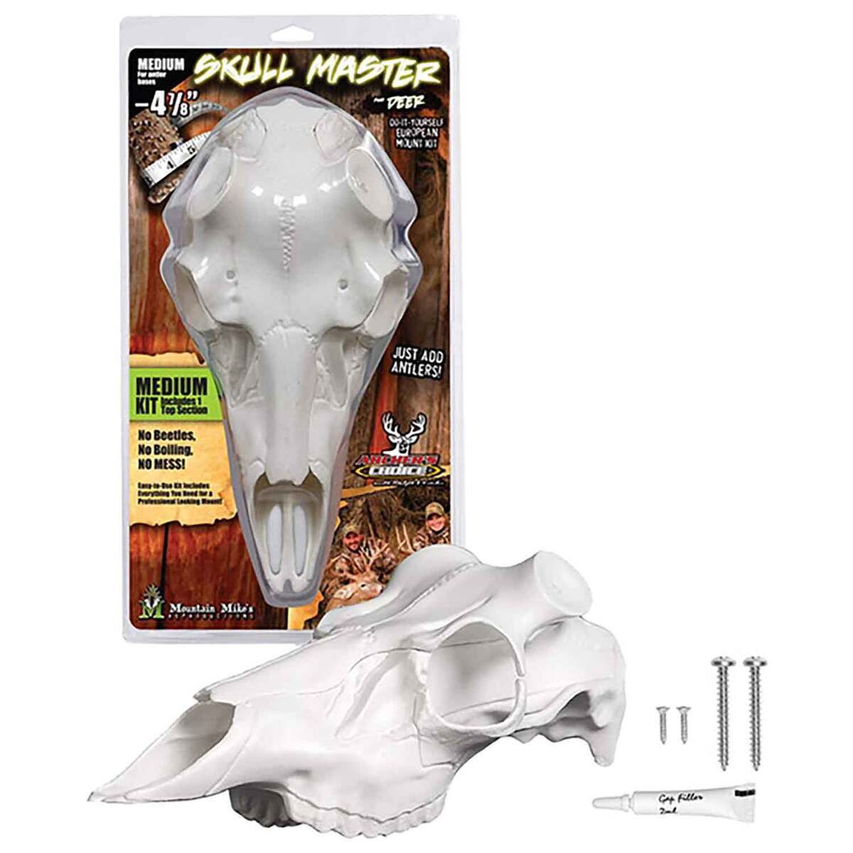 Skull Master European Style Mounting Kit - White - White Skull Master European Style Mounting Kit - White - White