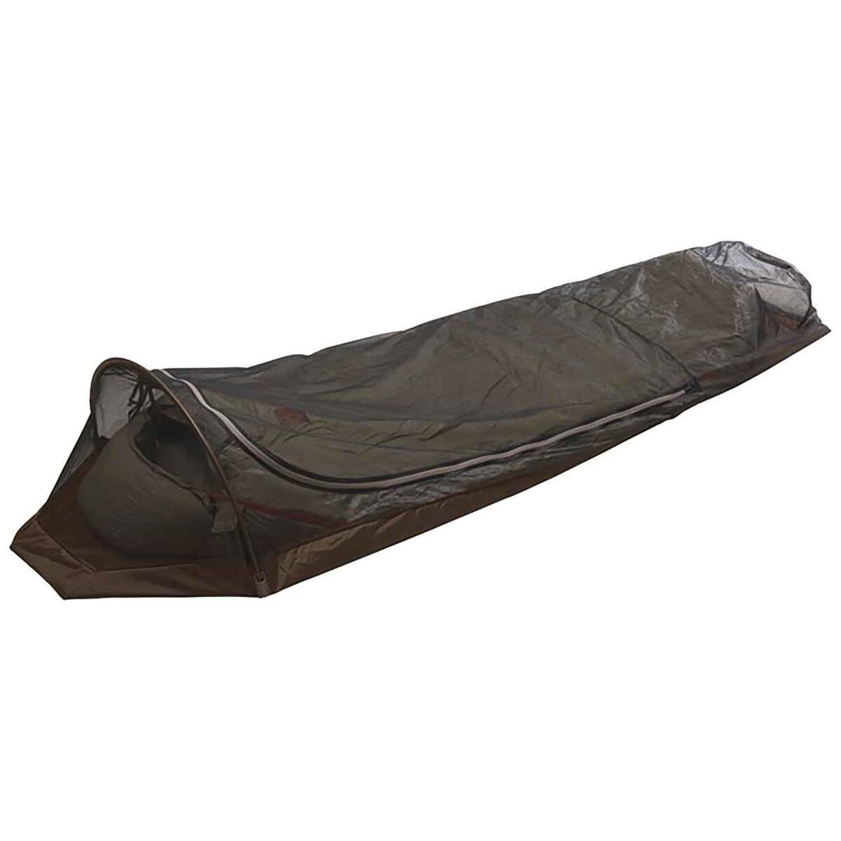 Slumberjack Contour 1-Person Screen Bivy Tent - Brown - Brown Slumberjack Contour 1-Person Screen Bivy Tent - Brown - Brown