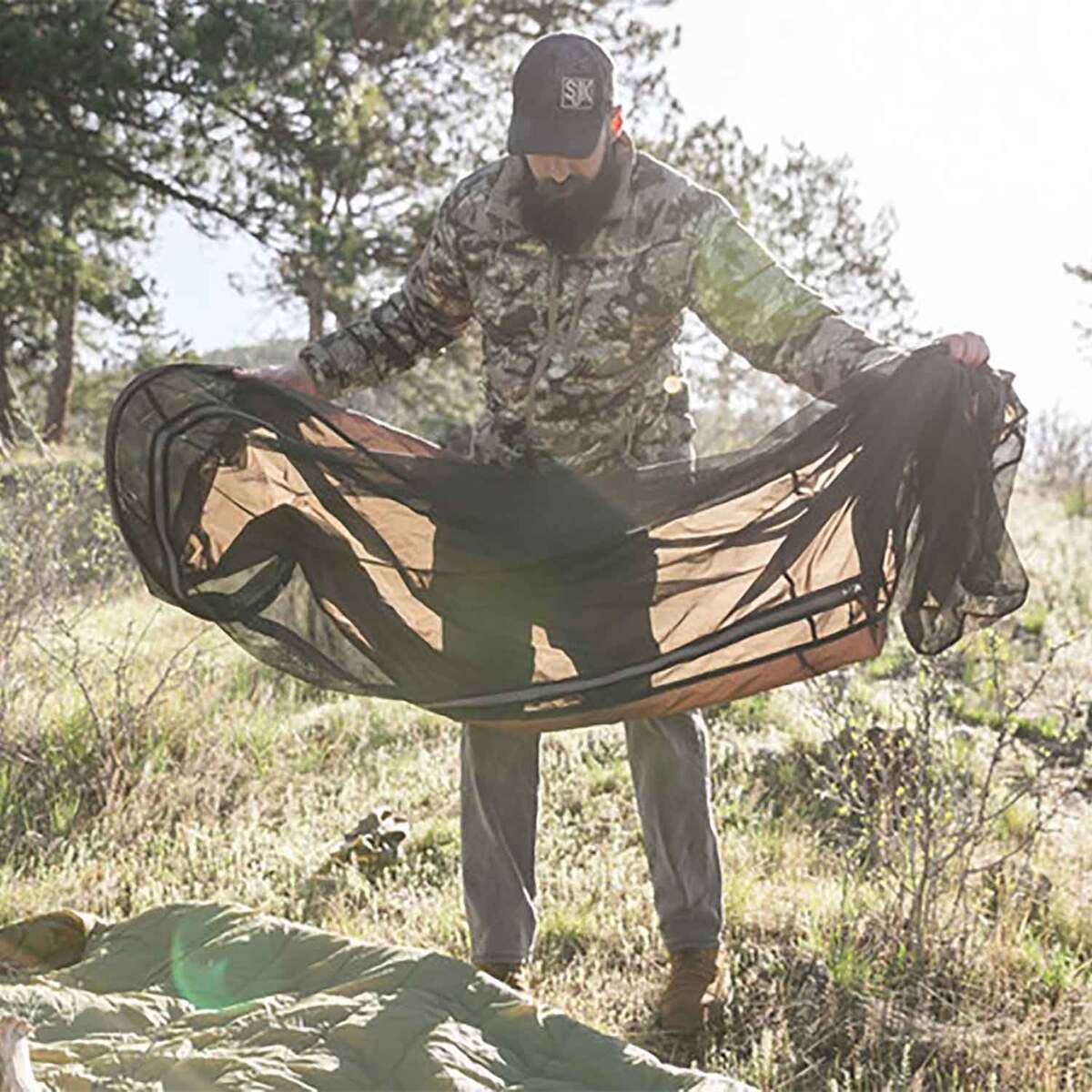 Slumberjack Contour 1-Person Screen Bivy Tent - Brown - Brown Slumberjack Contour 1-Person Screen Bivy Tent - Brown - Brown