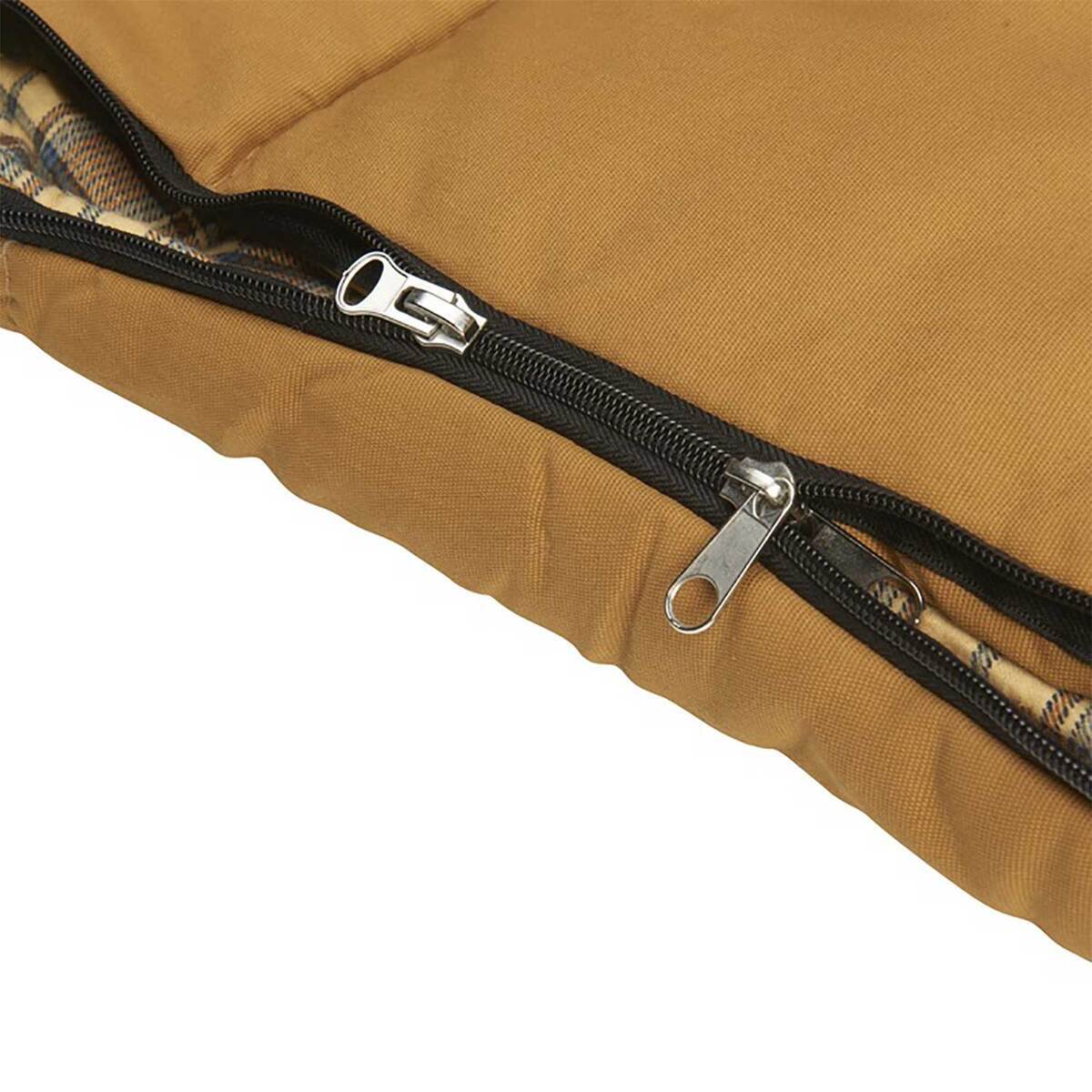Slumberjack North Fork 10/20 Degree 39in X 80in Rectangular Sleeping Bag - Brown 39in X 80in Slumberjack North Fork 10/20 Degree 39in X 80in Rectangular Sleeping Bag - Brown 39in X 80in