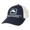 Simms Men's Small Fit Trout Icon Trucker Hat