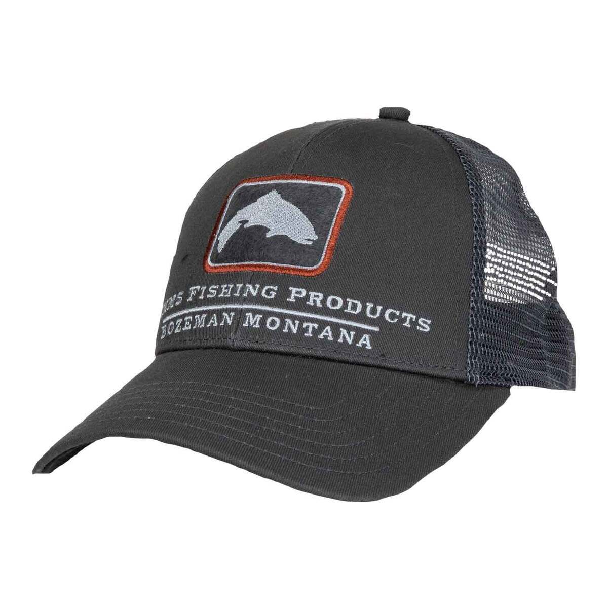 Simms Men's Small Fit Trout Icon Trucker Hat Simms Men's Small Fit Trout Icon Trucker Hat