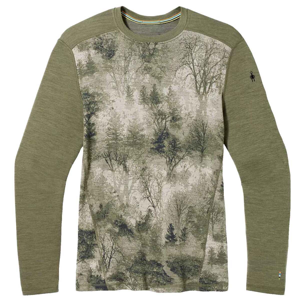 Smartwool Men's Classic Thermal Merino Crew Long Sleeve Base Layer Shirt Smartwool Men's Classic Thermal Merino Crew Long Sleeve Base Layer Shirt
