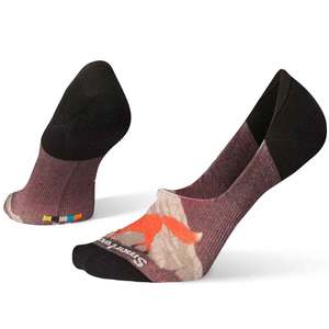Smartwool Women's Curated Fox Casual Socks - Maroon - M