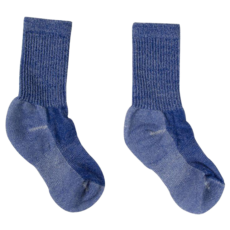 Smartwool Youth Light Hiking Crew Socks - Dark Blue L Smartwool Youth Light Hiking Crew Socks - Dark Blue L